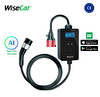 WiseCar WTP3 22 & 11 KW Taşınabilir Yapay Zeka Destekli Akıllı Elektrikli Araç Şarj Cihazı - Mobil Uygulama & WiseCar AI