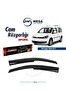 Mega Oto Market VW Caddy 2004-2017 Cam Rüzgarlık Mugen Tip
