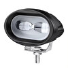 Mega Oto Market Led Spot Işık ve Beyaz Lens Oval Çift Gözlü Led Off Road Lamba Motosiklet ve İş Makinesi Projektörü 12V-85V