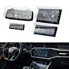 Engo Audi A6 Mat Ekran Koruyucu Multimedya Kumanda Gösterge Klima
