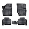 Rizline 3D Oto Paspas Siyah Renk Porche Cayenne 2002 - 2010 İle Uyumlu