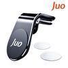 Juo Havalandırma Izgarası İçin Manyetik Mıknatıslı Telefon Tutucu + 2 Adet Manyetik Plaka