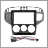 Govimaks Hyundai Matrix 2001-2010 9" Siyah Android Multimedya Çerçevesi - Soket