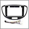 Govimaks Hyundai İ10 2007-2013 9" Siyah  Android Multimedya Çerçevesi - Soket