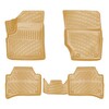 Rizline Volkswagen Touareg 2002-2010 İle Uyumlu 3D Havuzlu Paspas - Bej