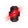 Space 24 SPK01 Şarjlı 7 Renkli Led Flaşör Siyah