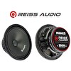 Reiss Audio RS-M6AKS Çifti 600 Watt 240W RMS Deprem Serisi 16 CM Metal Kapaklı Oto Midrange Hoparlör