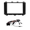 Govimaks Seat Ateca 2016-2021 Siyah 9" Android Multimedya Çerçevesi - Soket-Canbus