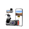 Çeşithane D28 4K UHD WiFi Çift Kameralı Dash Cam Araç İçi Kamera