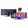 SChitec 4K Ultra Araç içi Akıllı Ekran Ön ve Arka Kameralı Kablosuz CarPlay ve Android Auto Destekli 10.26 Araç Kamerası YK3507