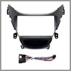 Govimaks Hyundai Elentra 2010-2013 Uyumlu 9" Siyah Android Multimedya Çerçevesi - Soket
