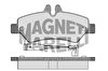 Magneti Marelli Arka Fren Balatası SPR 906/CRF 315 CDI - 323700013100