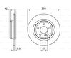 Bosch [295 /9.8-8 MM] Kaplamalı Yüksek Karbon Alaşımlı Civata Kiti Arka Fren Diski -  0 986 479 A04