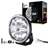 Hella Off-Road Valuefit Blade Led Uzun Far Krom 22W 7" Beyaz Işık 1FJ357198-001