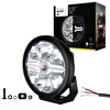 Hella Off-Road Valuefit Blade Led Uzun Far Siyah 22W 7" Beyaz Işık 1FJ357198-041
