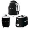 Smeg Siyah Kettle 1x2 Ekmek Kızartma Makinesi ve Narenciye Sıkacağı Seti