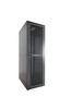 Canovate 42U 600x1000 MM 19" Dikili Tip Server Rack Kabinet Siyah