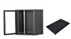 Setrack 19" 7U 600x600 Duvar Tipi Rack Kabinet - Sabit Raf