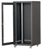 Setrack 19" 20U 600x800 Tekerlekli Camlı Rack Kabinet