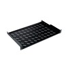 Lande 19” 1U  Sürgülü Rack Raf Siyah