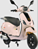 Motolux E-Vintage 2 Tekerlekli Pembe Elektrikli Motosiklet