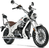 Motolux Cappadocia 125 CC Chopper Beyaz