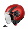 Axxis Metro S Solid A5 Mat Kırmızı Kask - XL