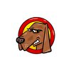 Çınar Extreme Kızgın Köpek Sticker