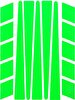 Çınar Extreme Şerit Şeklinde Floresan Yeşil Sticker