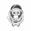 Çınar Extreme Astronot Maymun Sticker