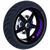 Çınar Extreme Gp Racing Patlıcan Moru İç Jant Şeridi Sticker