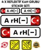 Çınar Extreme Tr A Rh - Reflektif Kan Grubu Seti Sticker