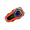 Hzl Store Q08 2X Motosiklet Kask Bluetooth İntercom Çift Kişi Görüşme Destekli Kulaklık