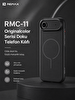 Remax RMC-11 Originalcolor Apple iPhone 17 Air MagSafe Uyumlu Metal Tuşlu Premium Kılıf Siyah
