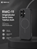 Remax RMC-11 Apple iPhone 17 MagSafe Uyumlu Metal Tuşlu Premium Kılıf Siyah