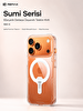 Remax Sumi Series  Apple iPhone 17 Pro Max MagSafe Uyumlu Şeffaf Kılıf Darbe Emici Askeri Sınıf Koruma RMC-12
