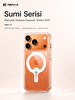 Remax Sumi Series  Apple iPhone 17 Pro MagSafe Uyumlu Şeffaf Kılıf Darbe Emici Askeri Sınıf Koruma RMC-12