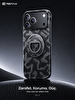 Remax Zhiyu Exclusive Apple iPhone 17 Pro MagSafe Uyumlu Darbe Emici Kılıf RMC-10 Siyah