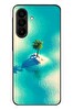 Le Balvo Samsung Galaxy A27 Uyumlu Adada Palmiye Baskılı Silikon Kılıf