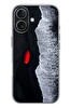 Le Balvo iPhone 17 Uyumlu Kırmızı Tekne Yalnız Baskılı Silikon Kılıf