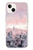 Le Balvo iPhone 13 - 14 Uyumlu Gökdelenler Baskılı Silikon Kılıf
