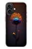 Le Balvo iPhone 17 Uyumlu Büyülü Çiçek Baskılı Silikon Kılıf