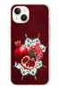 Le Balvo iPhone 13 - 14 Uyumlu Nar Retro Baskılı Silikon Kılıf