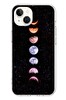Le Balvo iPhone 13 - 14 Uyumlu Tüm Gezegenler Baskılı Silikon Kılıf