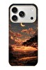 Le Balvo iPhone 17 Pro Uyumlu Ay Gecesi Baskılı Silikon Kılıf
