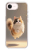 Le Balvo iPhone 17e Uyumlu Zıplayan Kedi Baskılı Silikon Kılıf