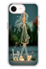 Le Balvo iPhone 17e Uyumlu Kedili Neon Kız Baskılı Silikon Kılıf