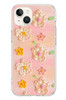 Le Balvo iPhone 13 - 14 Uyumlu Pastel Papatya Baskılı Silikon Kılıf