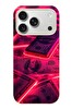 Le Balvo iPhone 17 Pro Uyumlu Kızıl Dolarlar Baskılı Silikon Kılıf