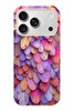 Le Balvo iPhone 17 Pro Uyumlu Tüylü Kalpler Baskılı Silikon Kılıf